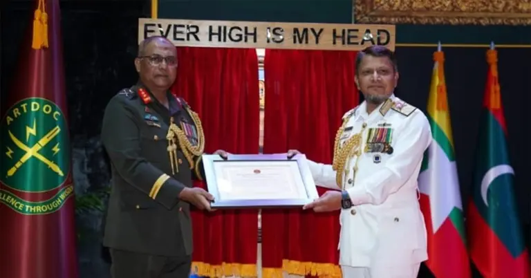 বিএমএ ‘হল অব ফেইম’-এ অন্তর্ভুক্ত হলেন নৌবাহিনী প্রধান